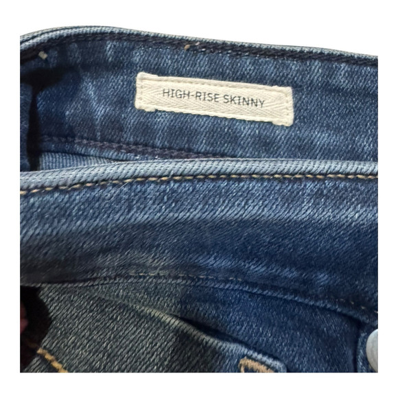 Revtown Jean 31L High Rise Skinny Dark Wash Denim Classic Casual Comfort Stretch - Picture 10 of 12